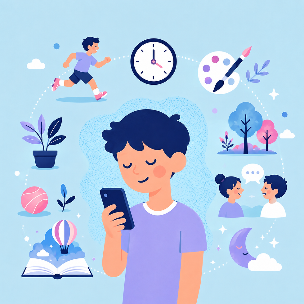 Não é só tempo de ecrã: o que está a ser substituído?