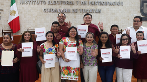 Morena Yucatán rechaza las amenazas hacia una de sus candidatas