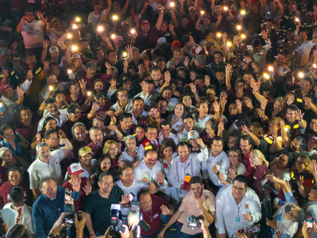 Tras presentar propuestas, Huacho Díaz Mena se declara ganador del debate por la gubernatura
