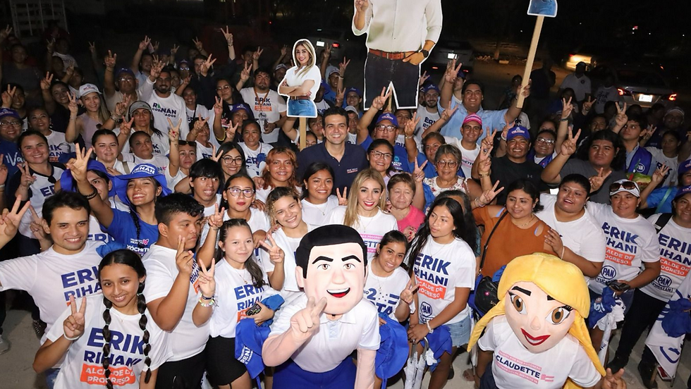 Ya ganamos la campaña, ahora vamos a ganar la elección: Erik Rihani