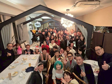 Shiprich忘年会での集合写真