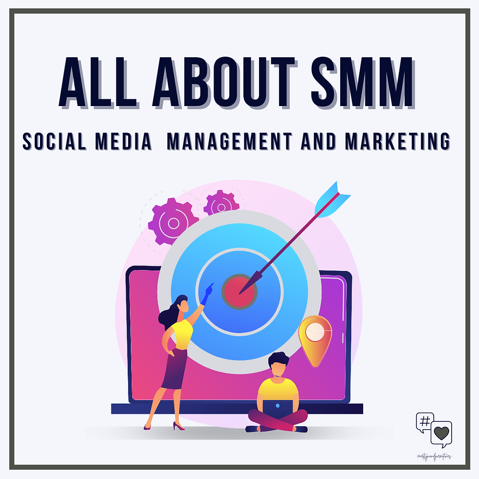 All about SMM: Social Media Management Marketing.