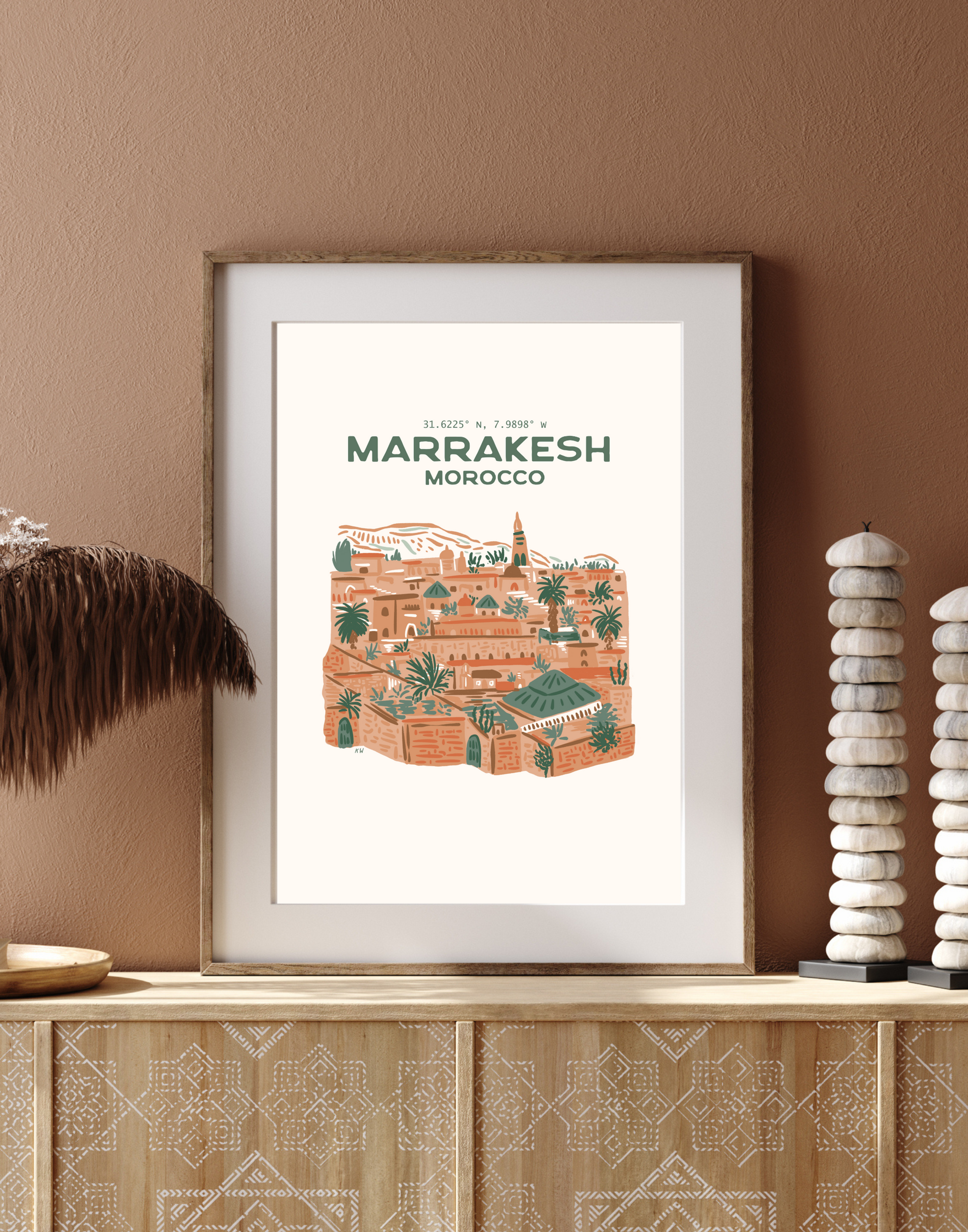 Marrakesh Travel Print