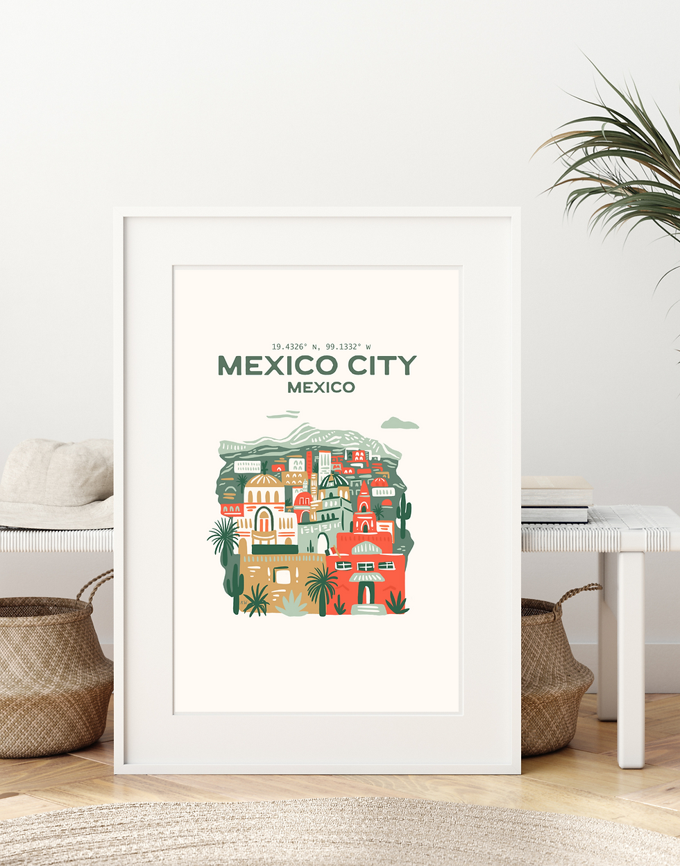 Thumbnail: Mexico City Travel Print
