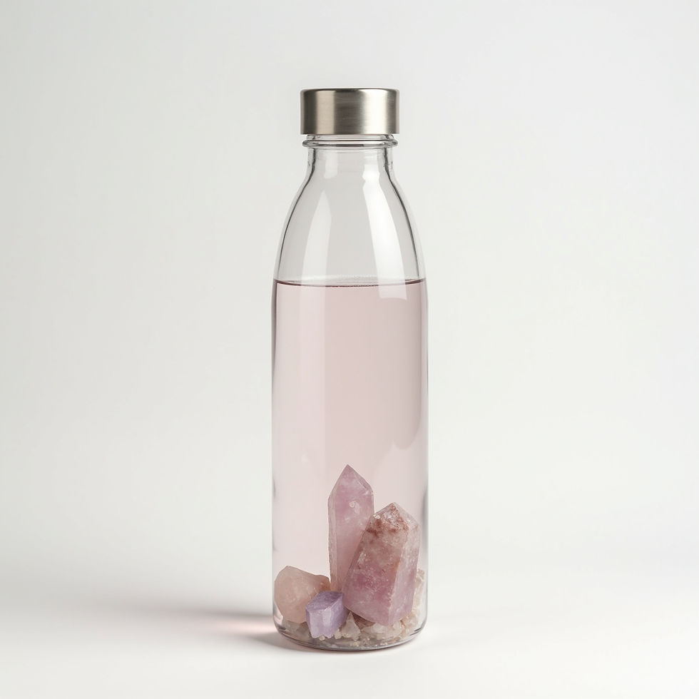Crystal Infused Water Bottle
