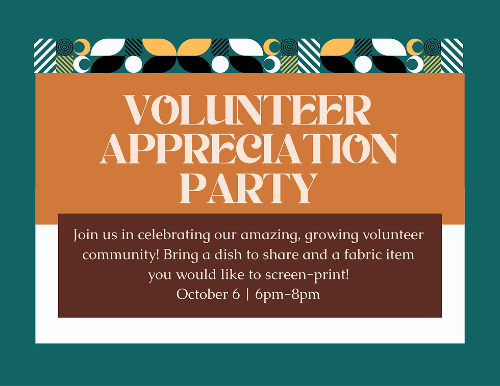 Volunteer Appreciation Party