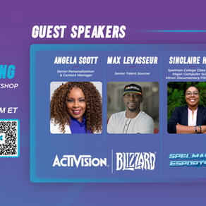 Activision Blizzard Career Exploration Workshop!