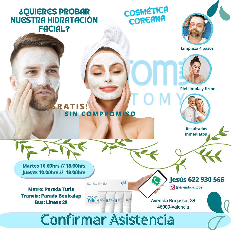 HIDRATACIÓN FACIAL GRATUITA