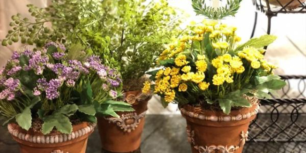 Terra Cotta Paper Clay Pots