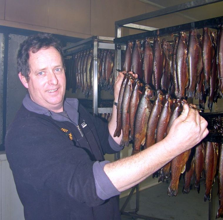 Traditional Wood Fire Smoked Trout