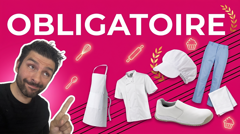 Tenue CAP Pâtissier : ce qui est vraiment obligatoire le jour de l'examen
