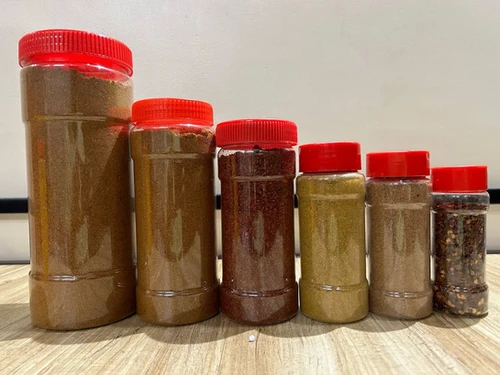Spices Masala Packaging Plastic Jar Mundal Polyplast Ind