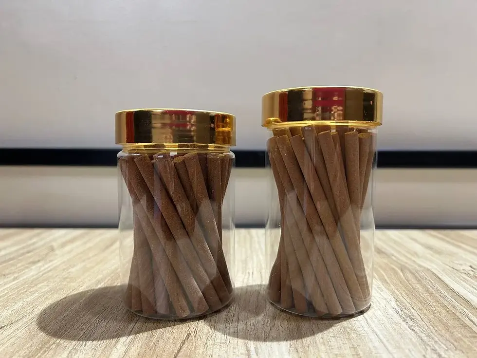 Thumbnail: dhoop stcik plastic jar 1