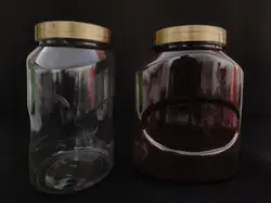 tea packaging plastic jar