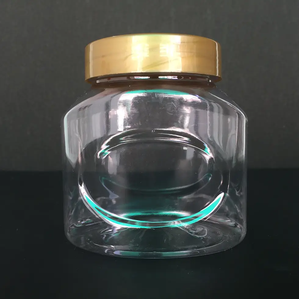 Thumbnail: Food Packaging Oval Shape Plastic Jar 4