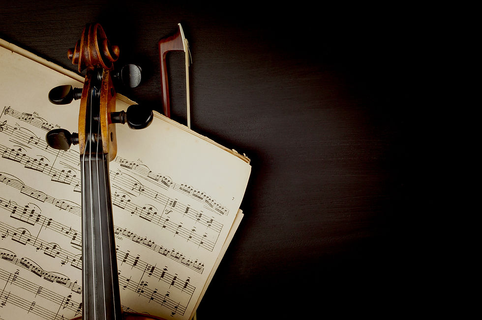 Violin and Sheet Music