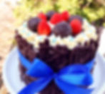 ★ Bolo b&b Topo morango e brigadeiros