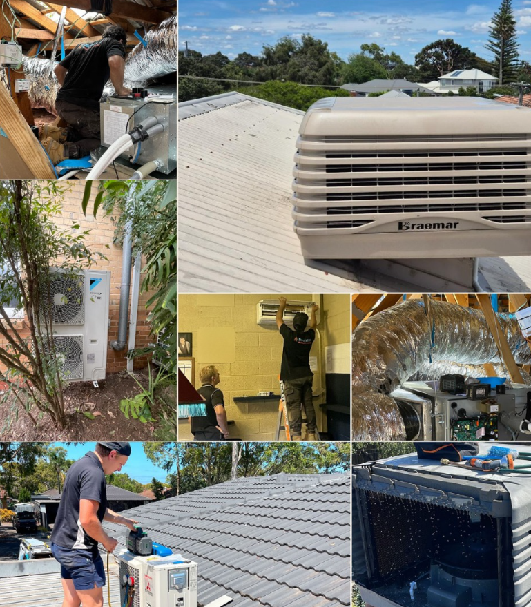 A compilation of hvac upgrades made by boutique heating and cooling