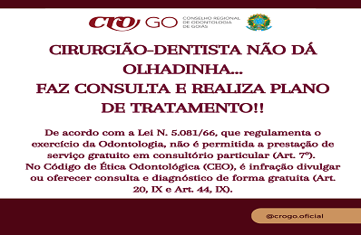consulta odontologica CRO-GO