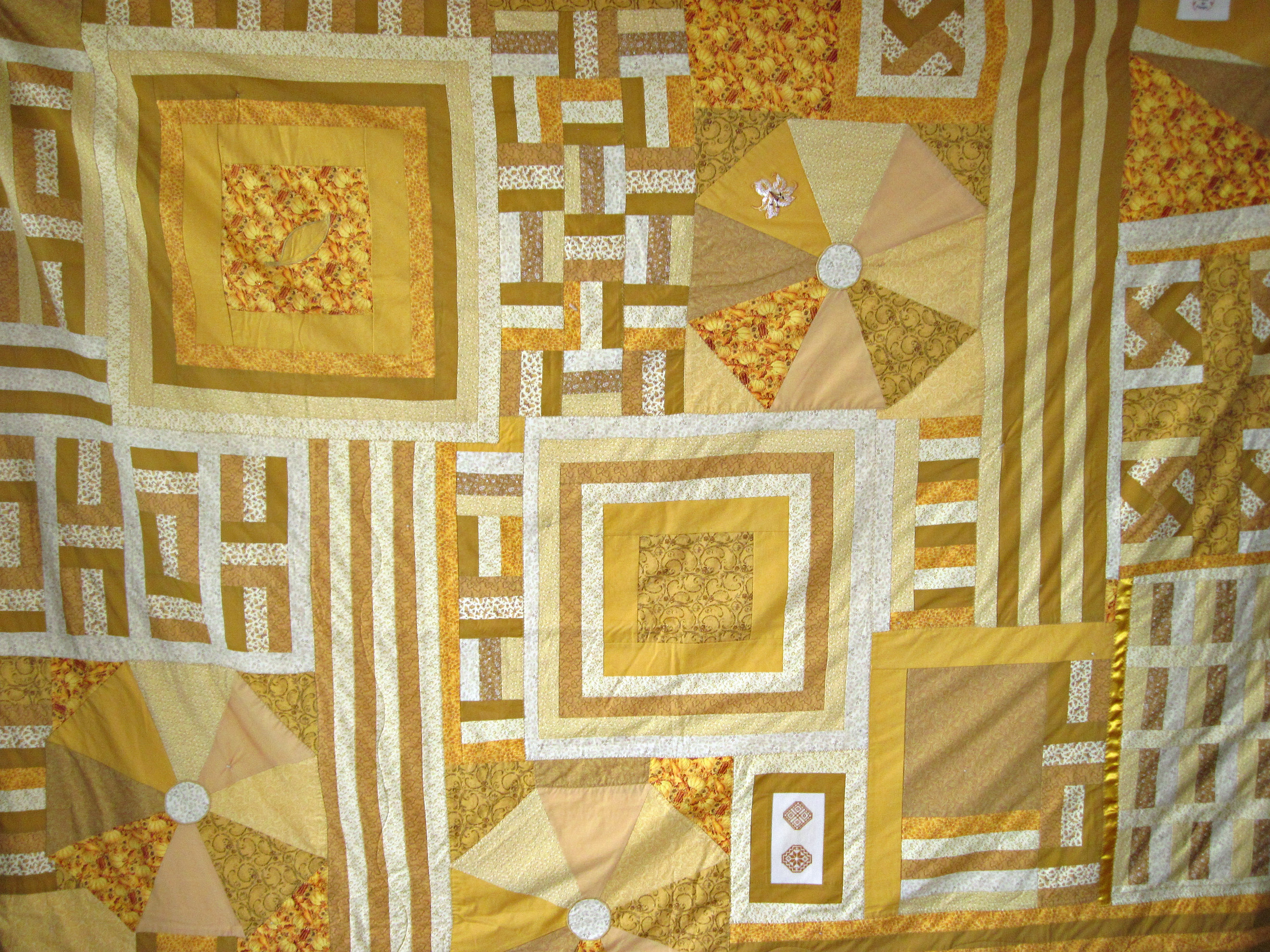Yellow Sampler Quilt