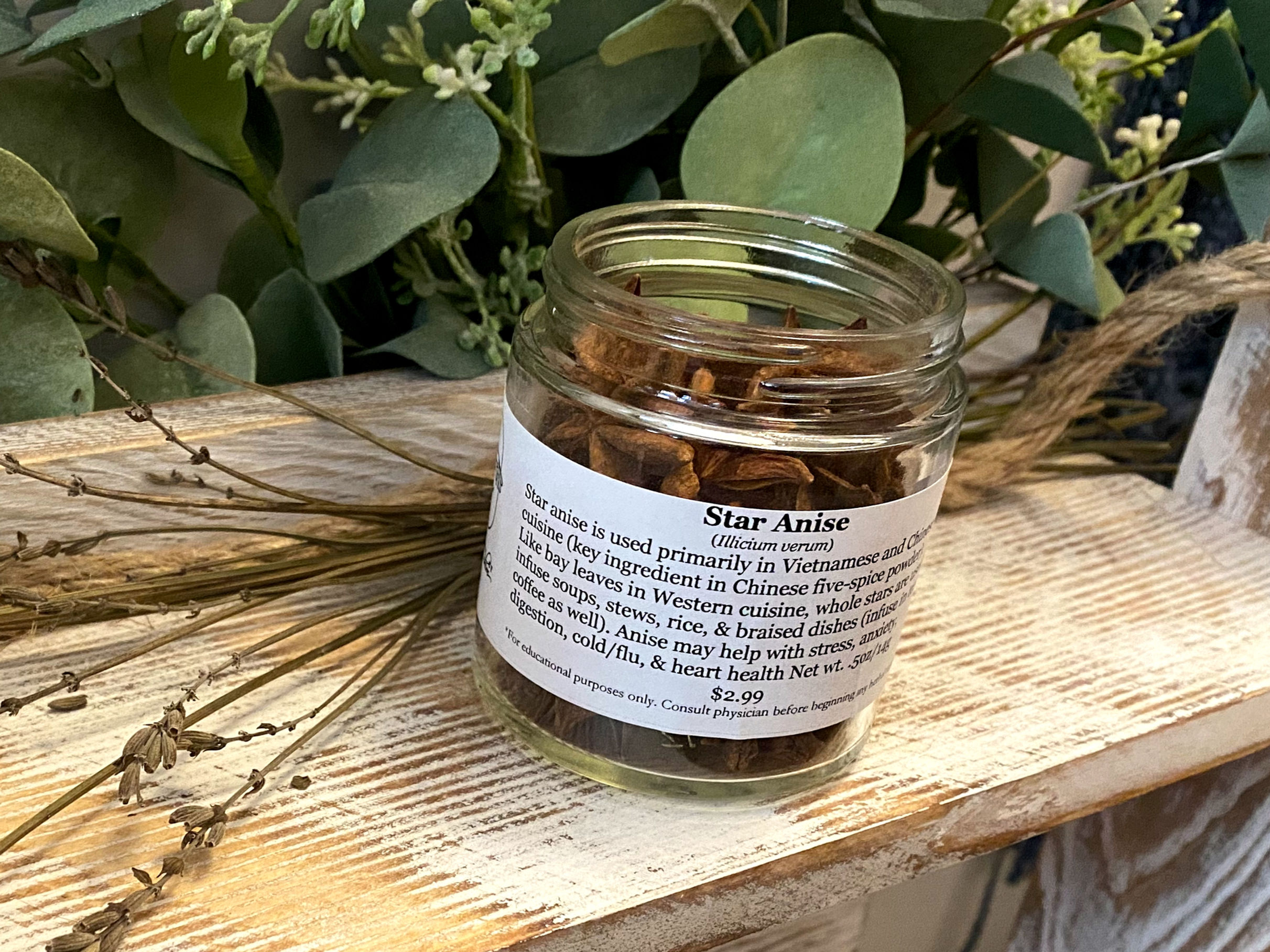 Star Anise 4 oz jar