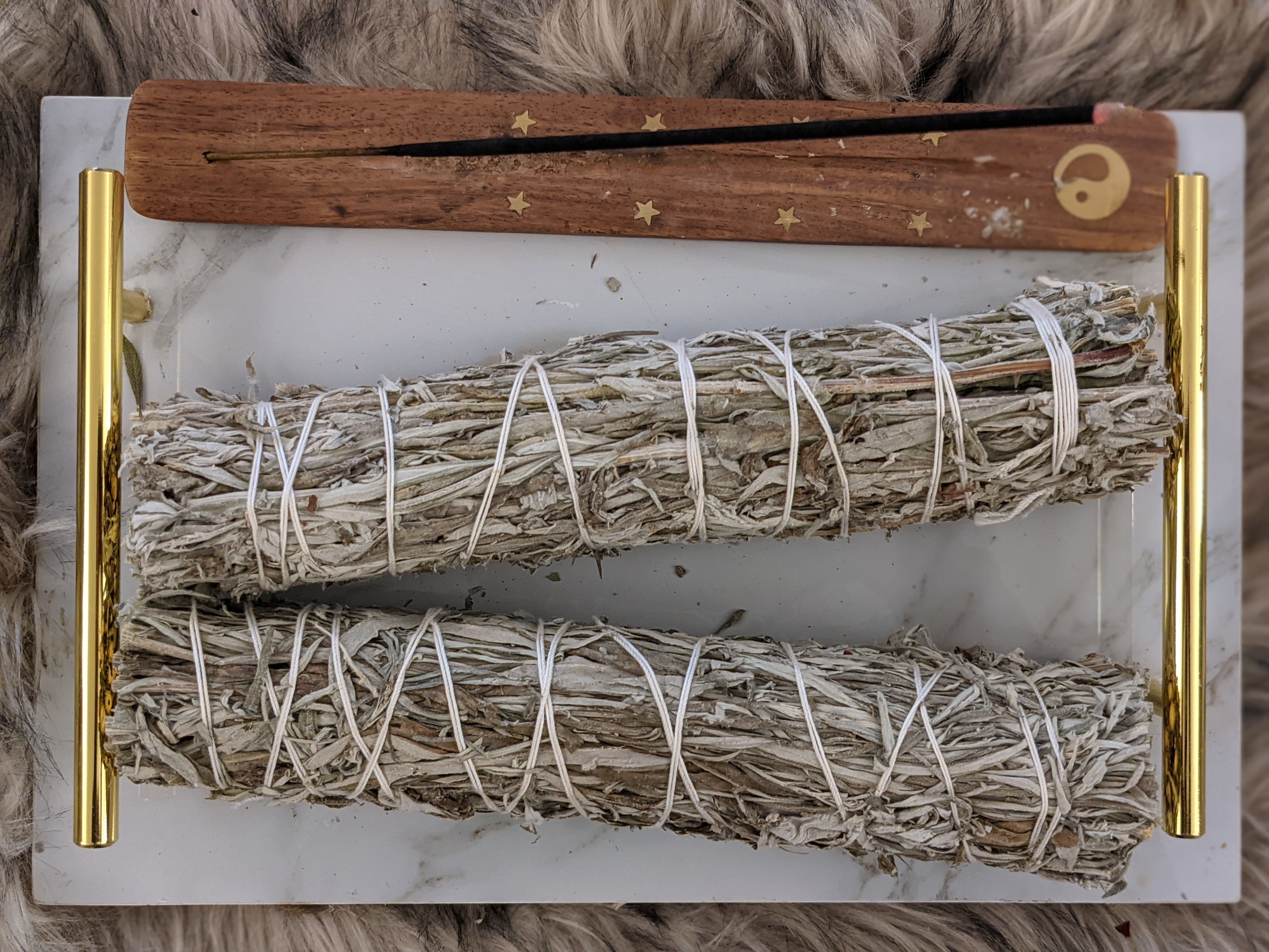 Mugwort Smudge Stick - 9" (Large)