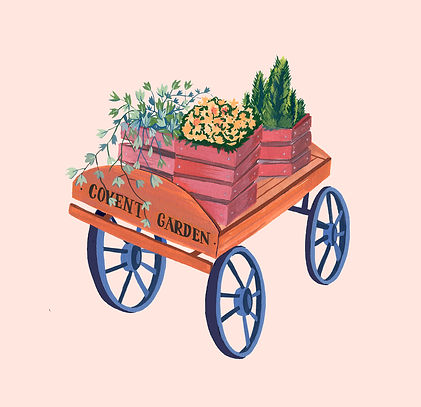 Covent Garden Illustration by Laura Page
