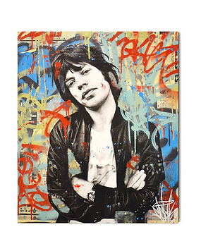 Mick Jagger by Seek One