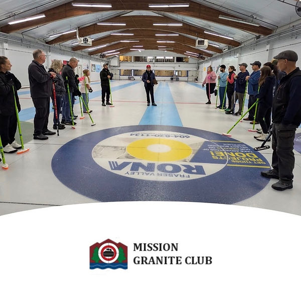 Mission Granite Curling members