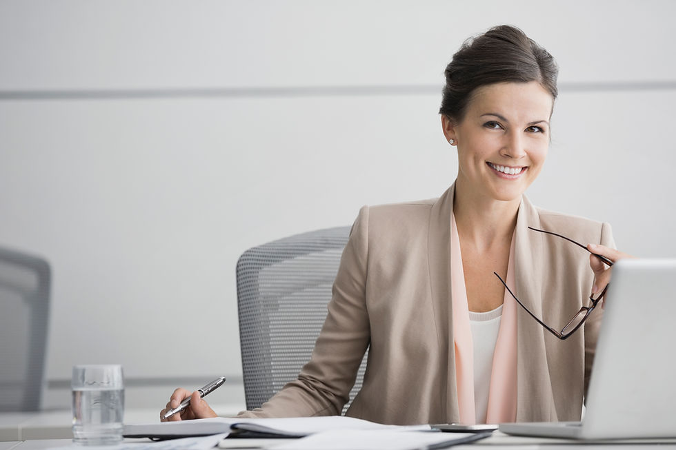 Professional Woman Smiling