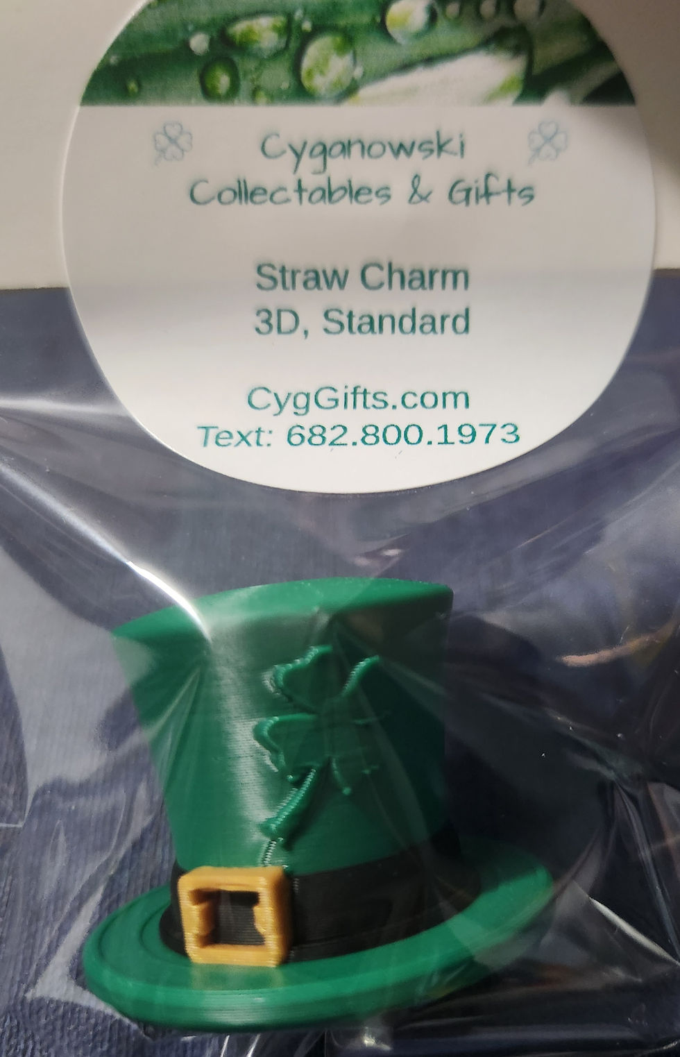 Thumbnail: 3D Straw Charms, Holiday-Themed