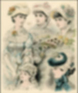 Spring Bonnets, Der Bazar, 1882 -- The Metropolitan Museum of Art