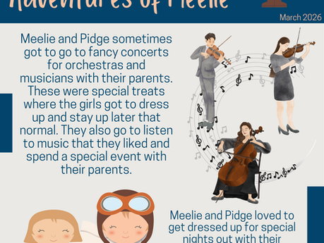 Adventures of Meelie March 2026