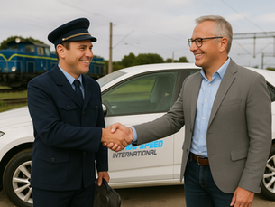 Traction Crew Transport with Cargo Speed International – Punctuality, Safety, and RAILY Taxi Technology in Service of Railway Logistics