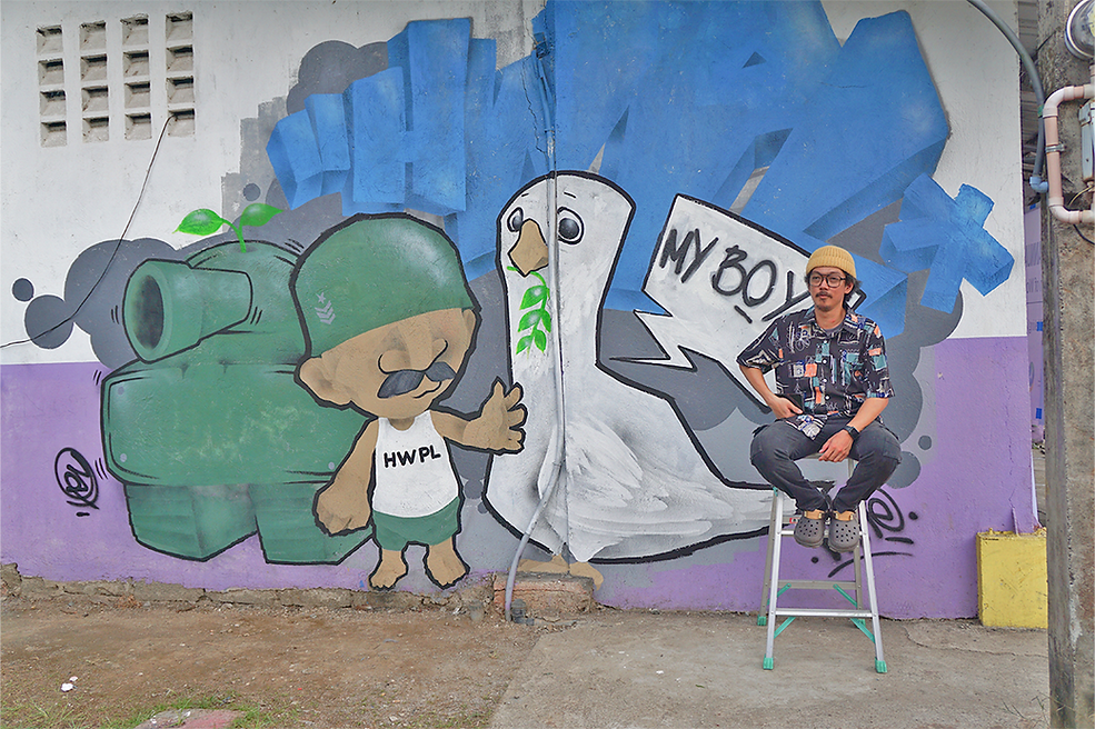 A Peace Wall was also unveiled in Pila, Laguna.