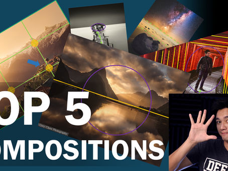 Five Most Commonly Used Compositions for Landscape Photography