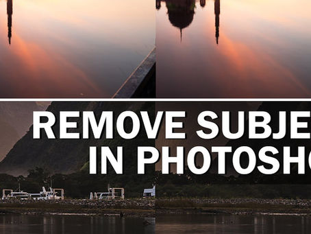 How to remove any unwanted subject from your photo