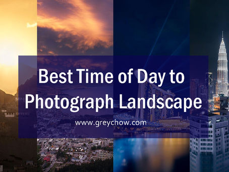 Best Time Of Day To Photograph Landscape
