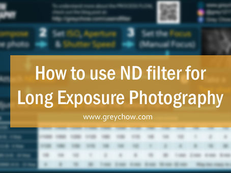 How to use ND filter for Long Exposure Photography