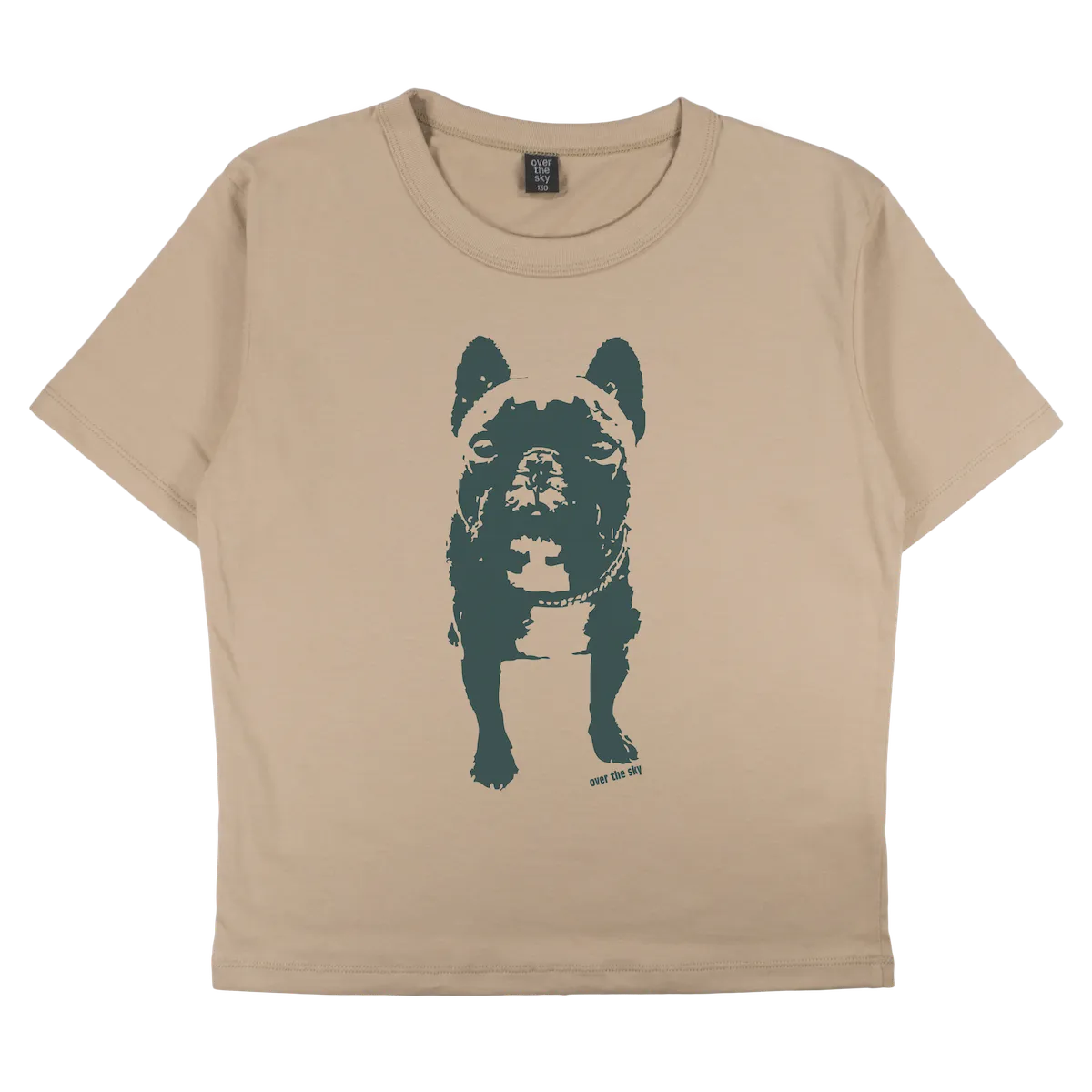 kids T-shirt bulldog printed on