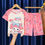 Thumbnail: Summer Children's Pajamas Short Sleeve Girls Cartoon Old Boys Boys Home Clothes