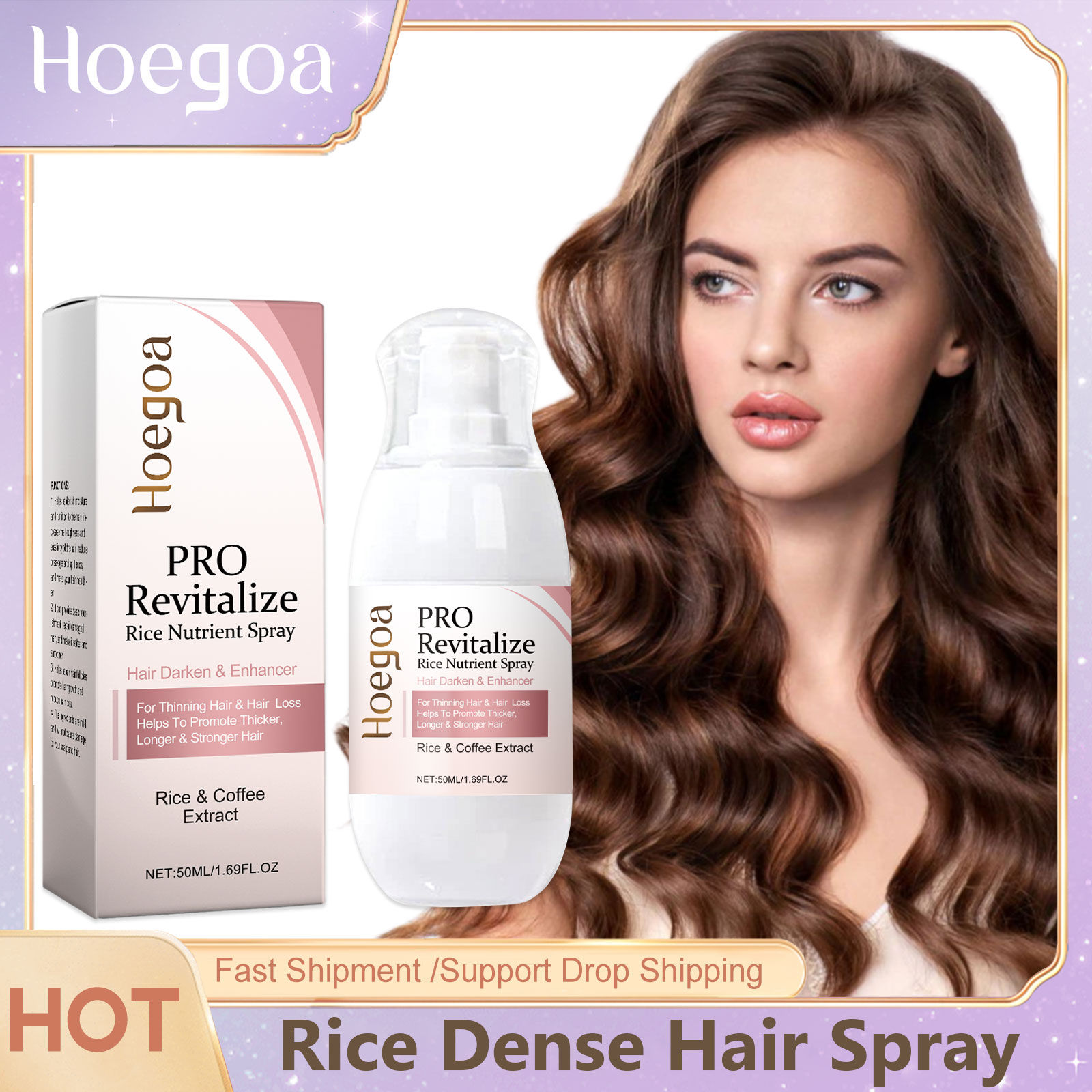 Fermented Rice Water for Hair Growth Hair Regrowth Essential Oil Scalp Treatment