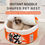 Thumbnail: Pet Dog Cat House Kennel Super Large Instant Noodle Warm Dog Cat Nest Beds Cushi