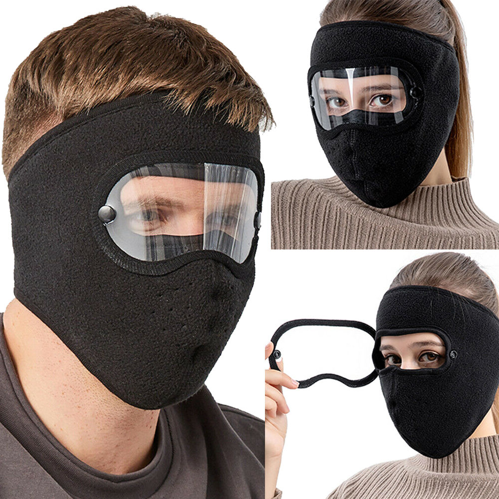 Windproof Anti Dust Face Mask Cycling Ski Breathable Masks Fleece Face Shield Ho