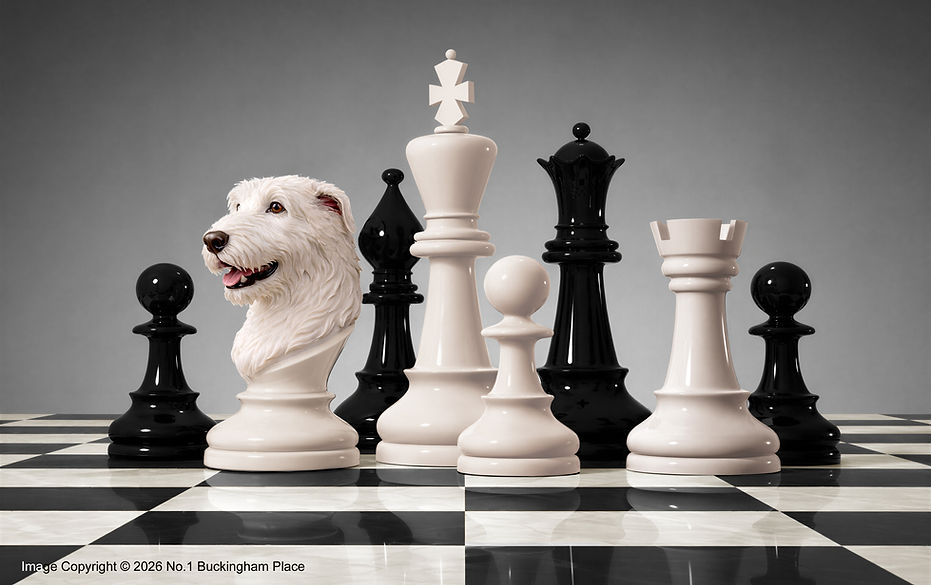 Wolfhound on Chessboard HD 300 Copyright Colourised.jpg