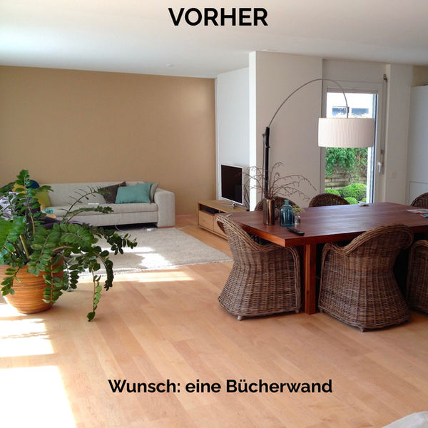 Vorher Einrichtung
