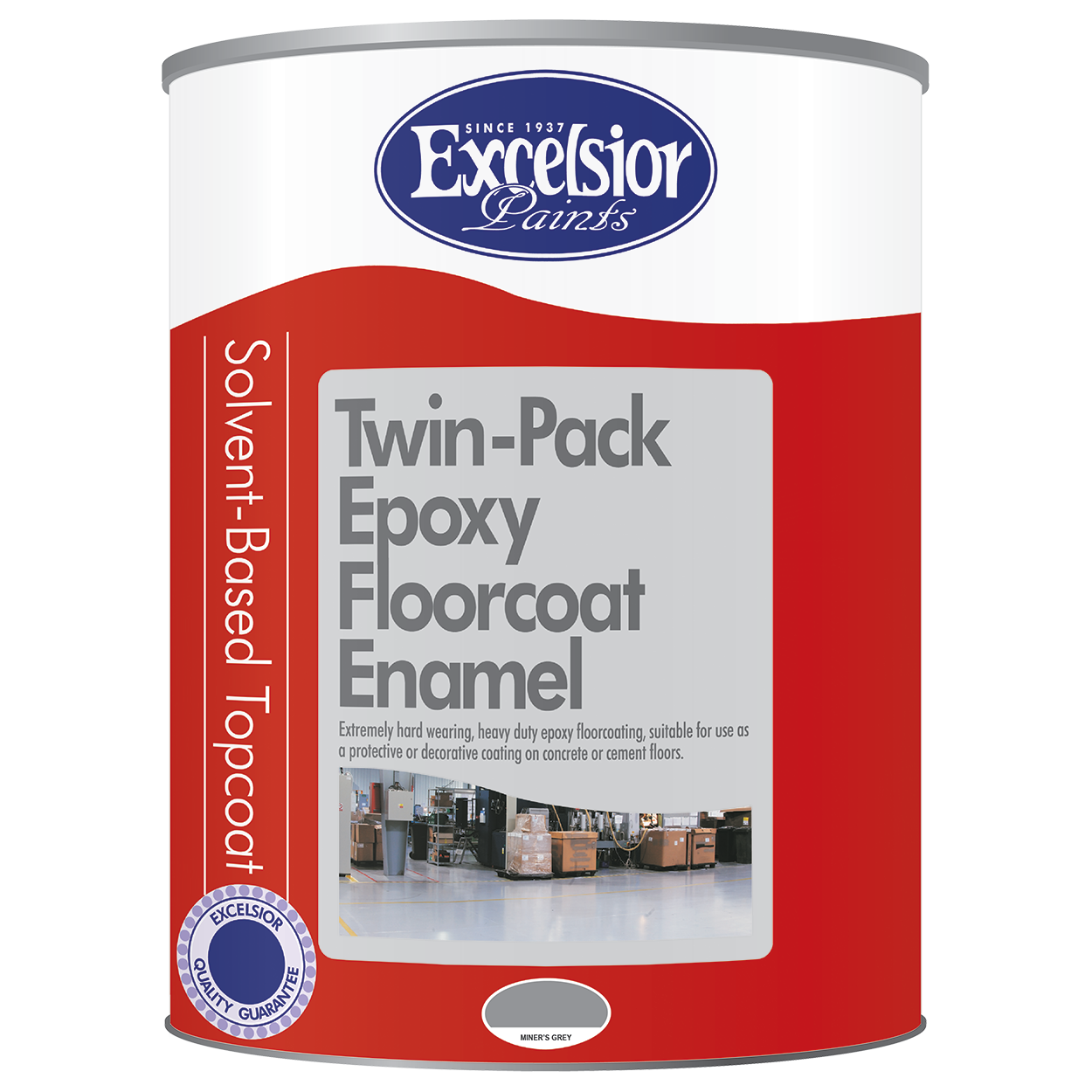Twin-Pack Epoxy Floorcoat Enamel