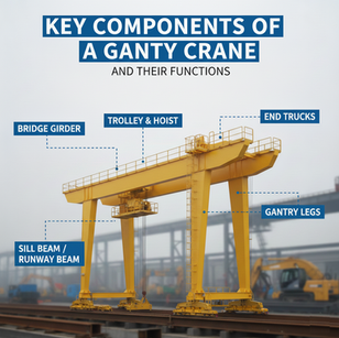 Key Components of a Gantry Crane and Their Functions