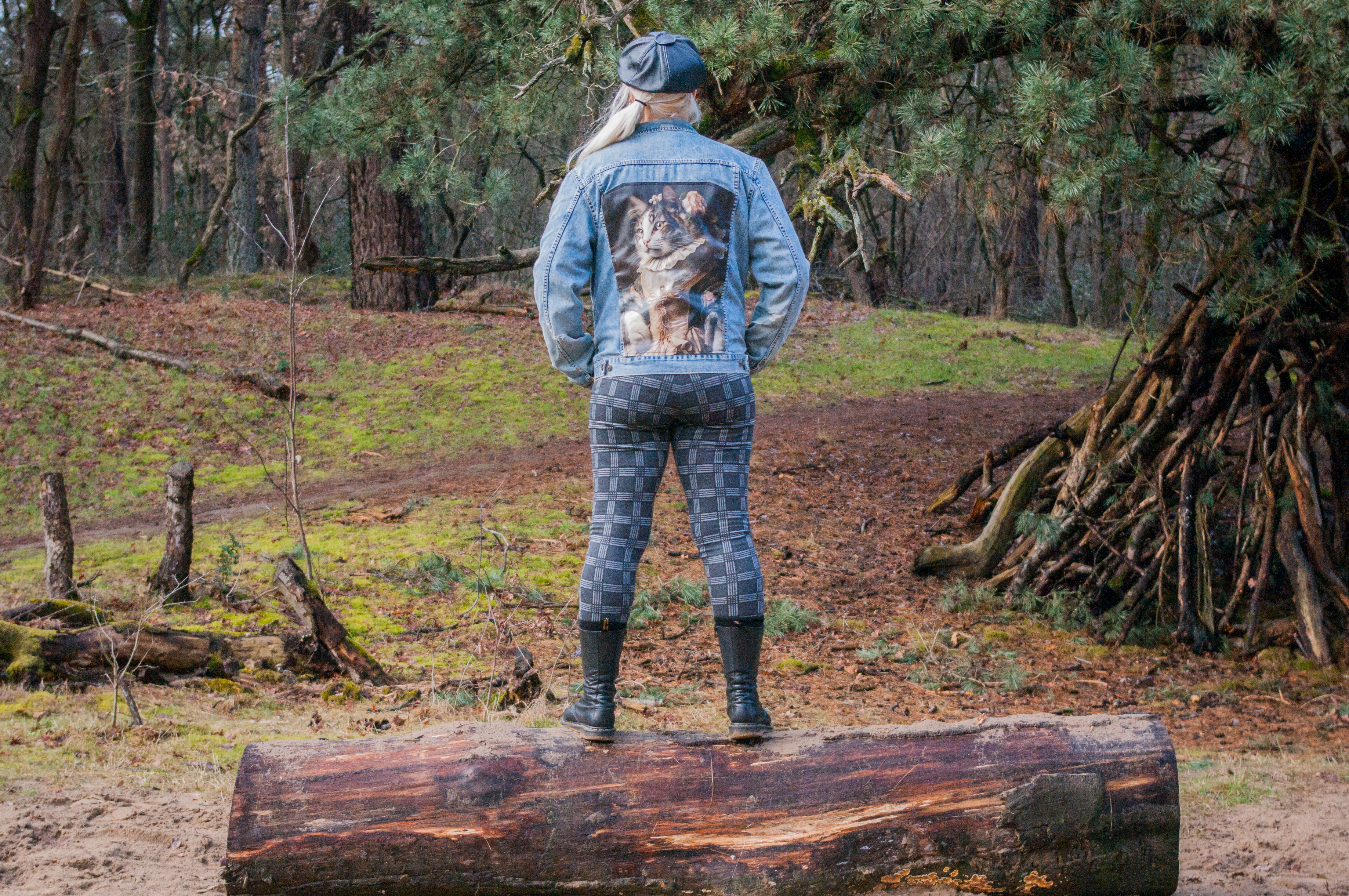 Custom Vintage Denim Jacket