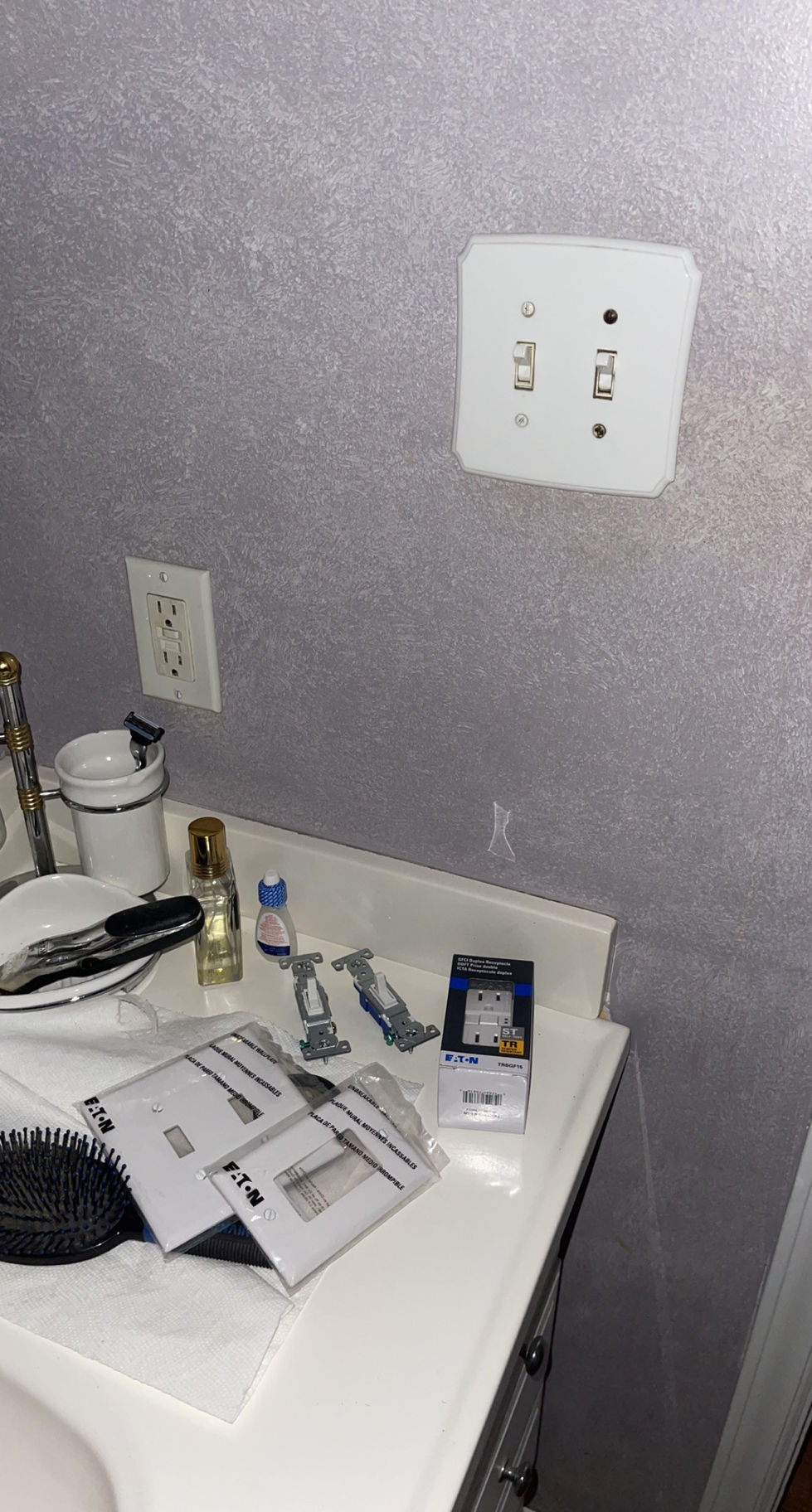 Light Switch Receptacle Replacement